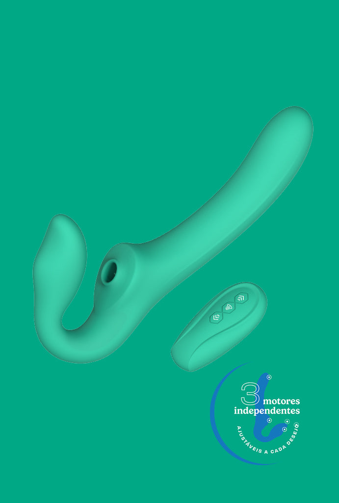 DUO 3 Dildo Duplo Vibratório